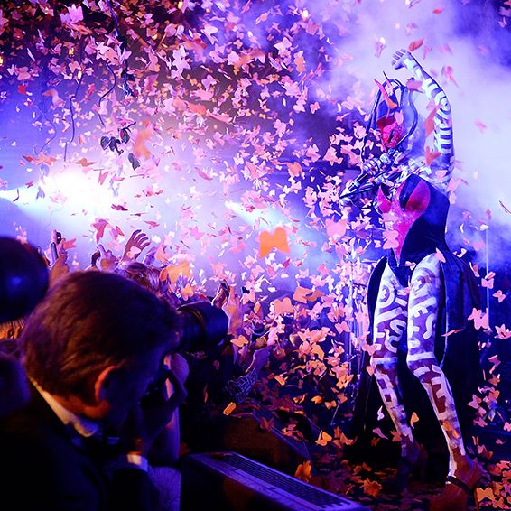 Grace Jones at SUSHISAMBA