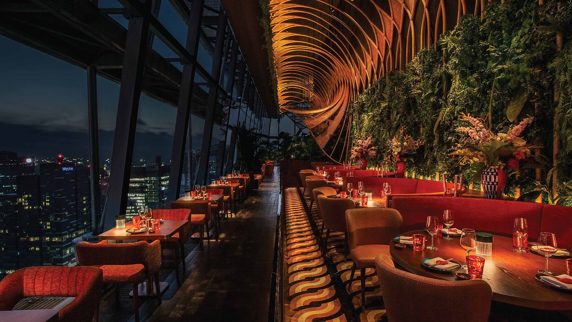 SUSHISAMBA Singapore interior