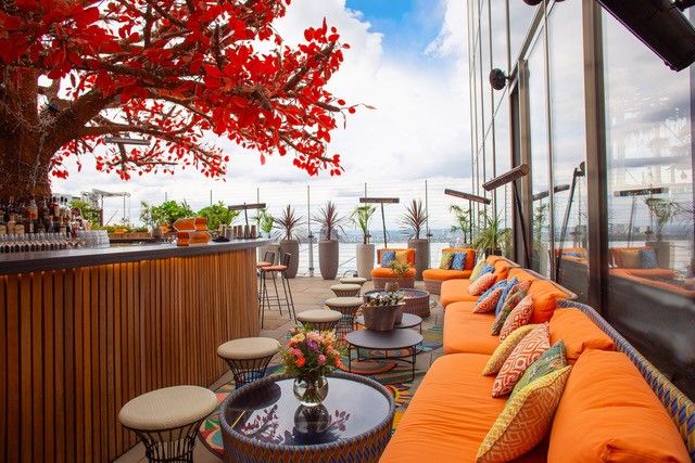 SUSHISAMBA HERON TOWER, TREE TERRACE