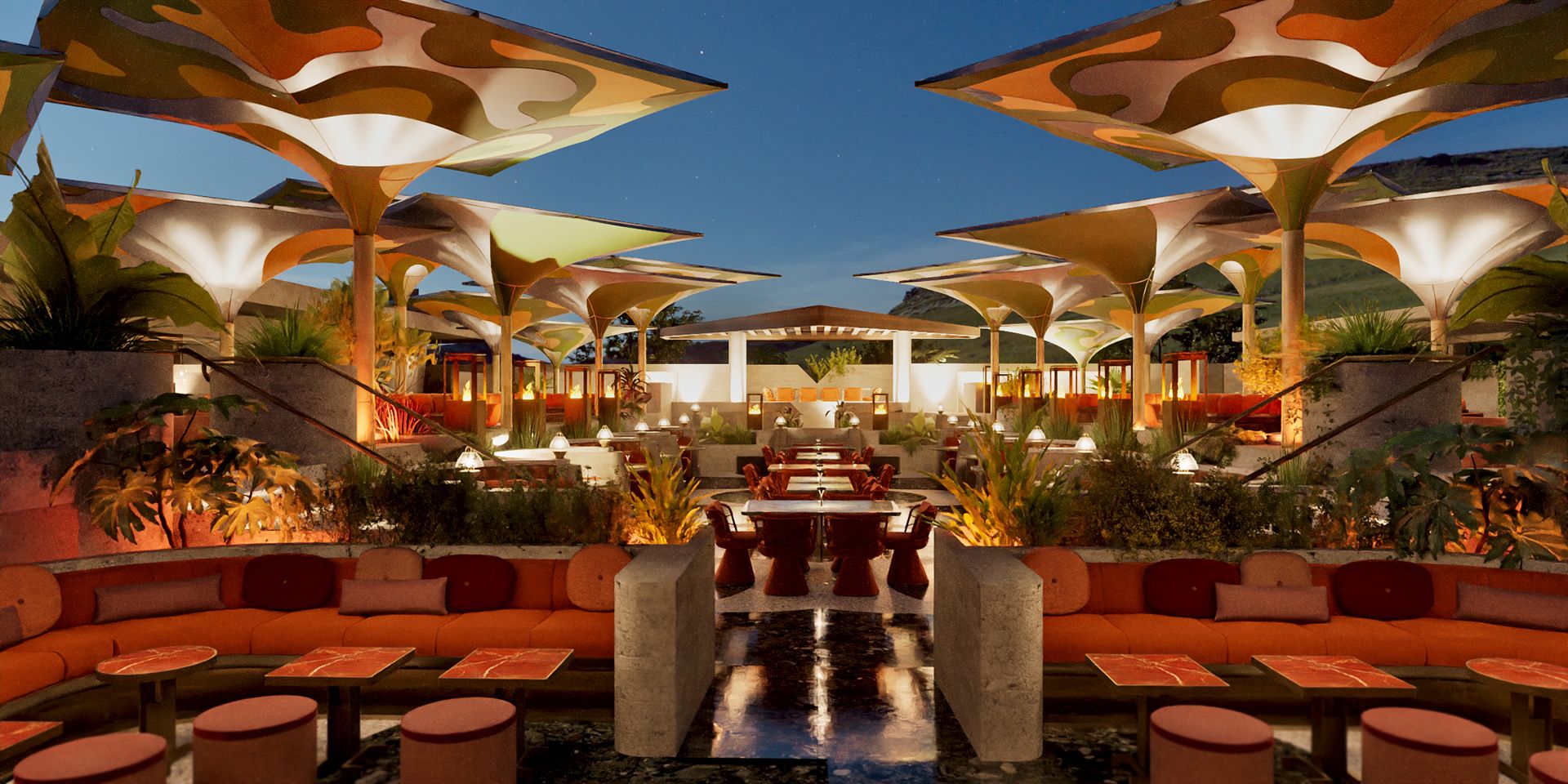 SUSHISAMBA LA View of Whole Restaurant