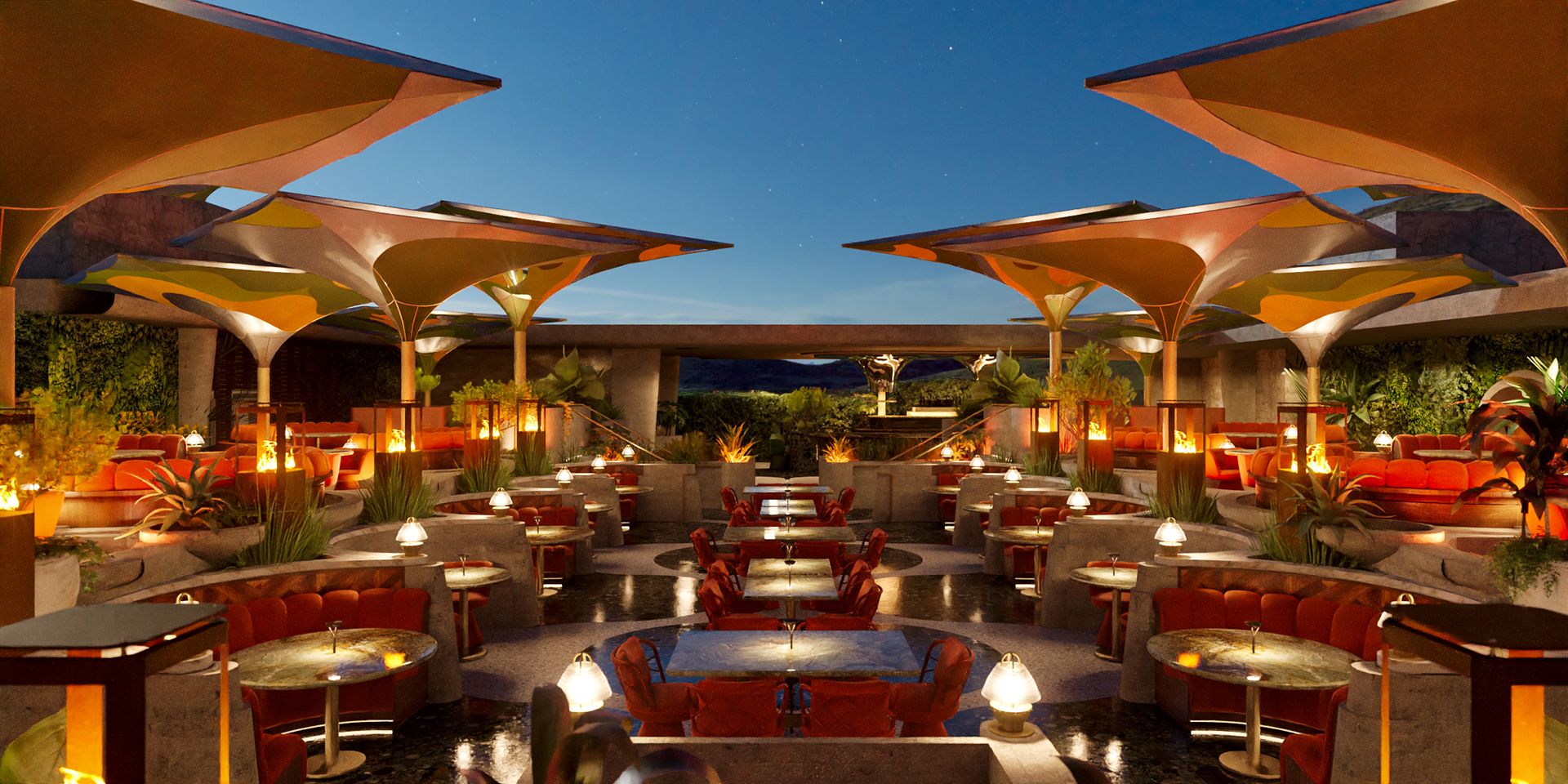 SUSHISAMBA LA Main Dining Room