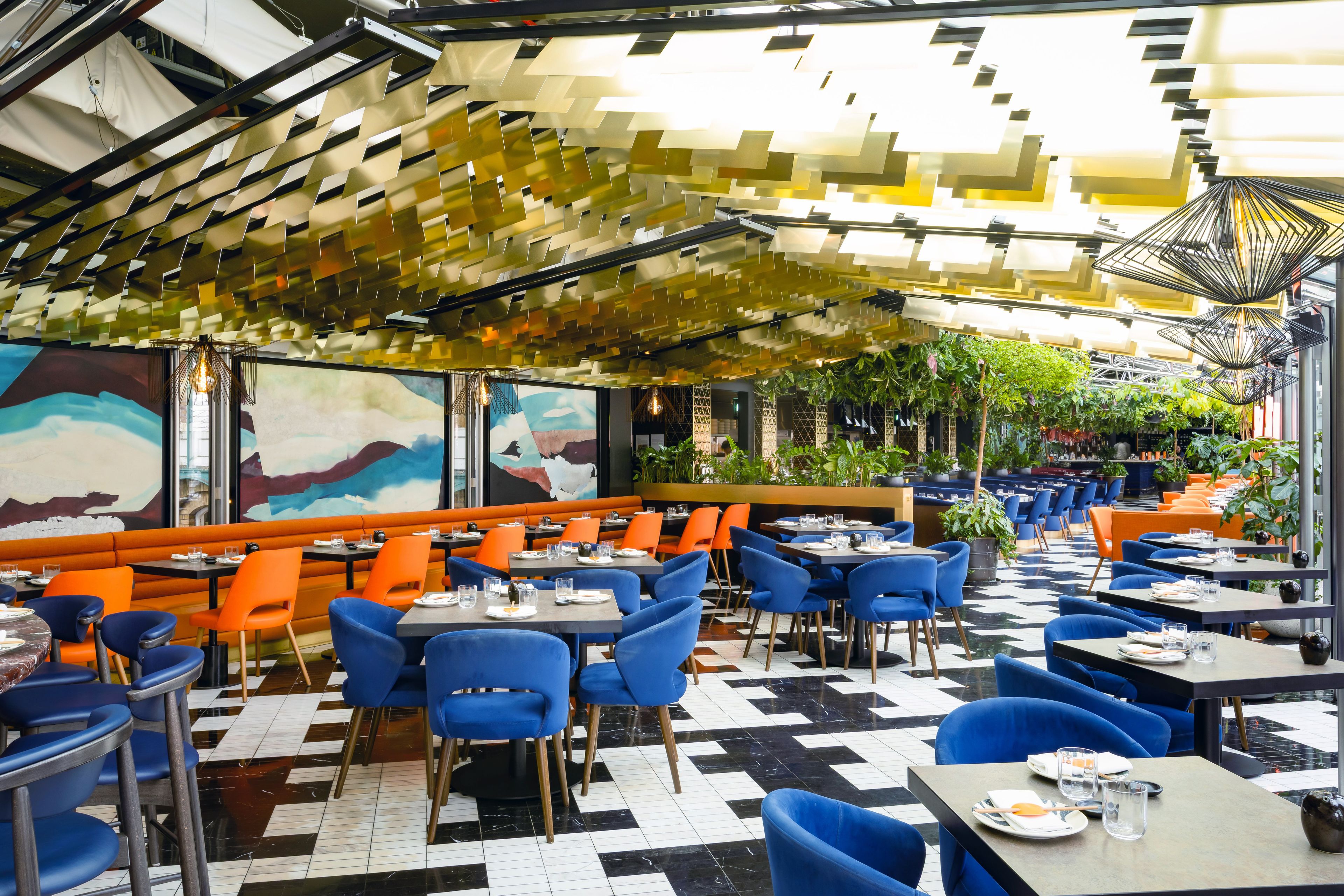 SUSHISAMBA Covent Garden dining room