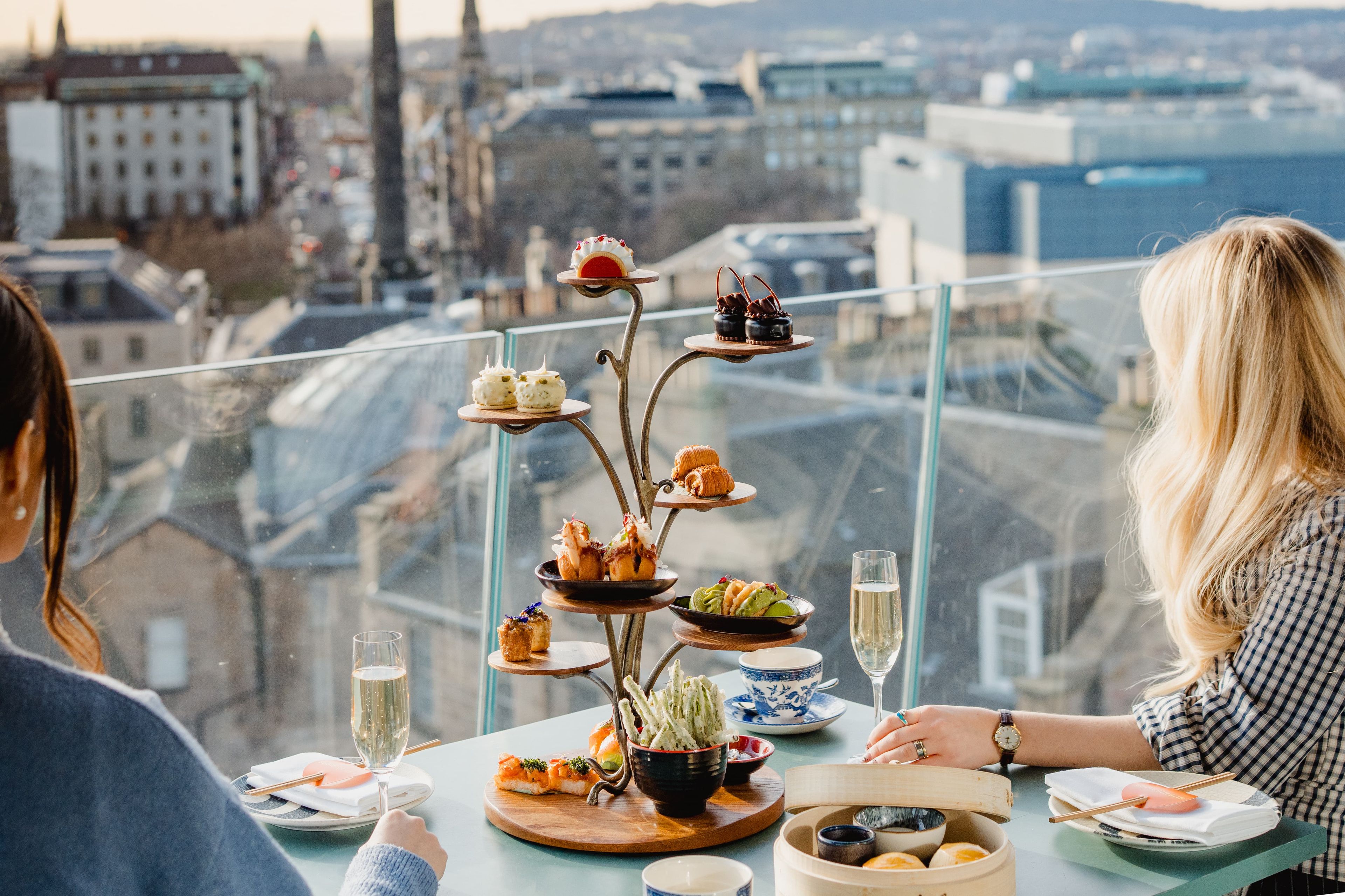 SUSHISAMBA Edinburgh Spring Afternoon tea