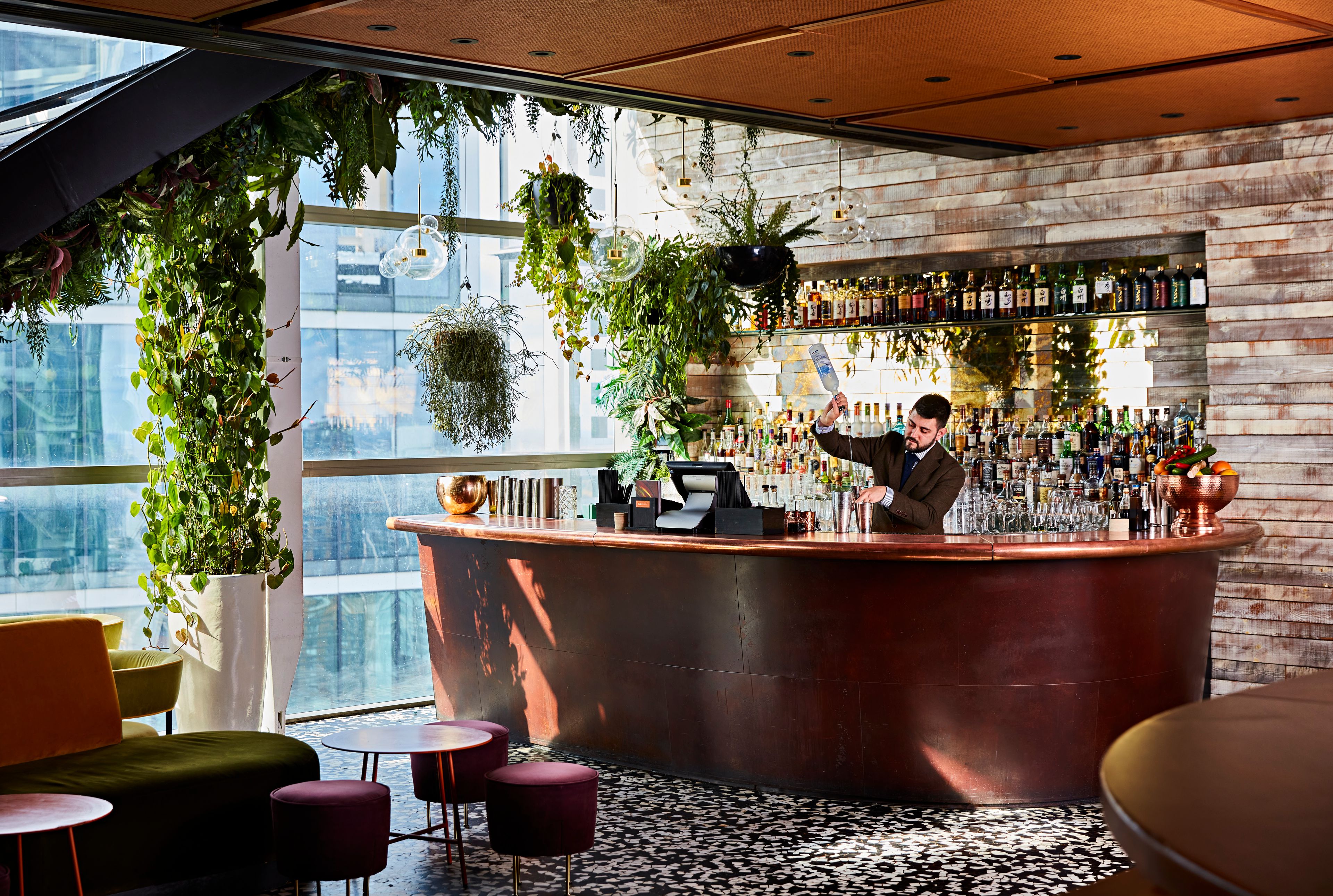 sushisamba heron tower bar