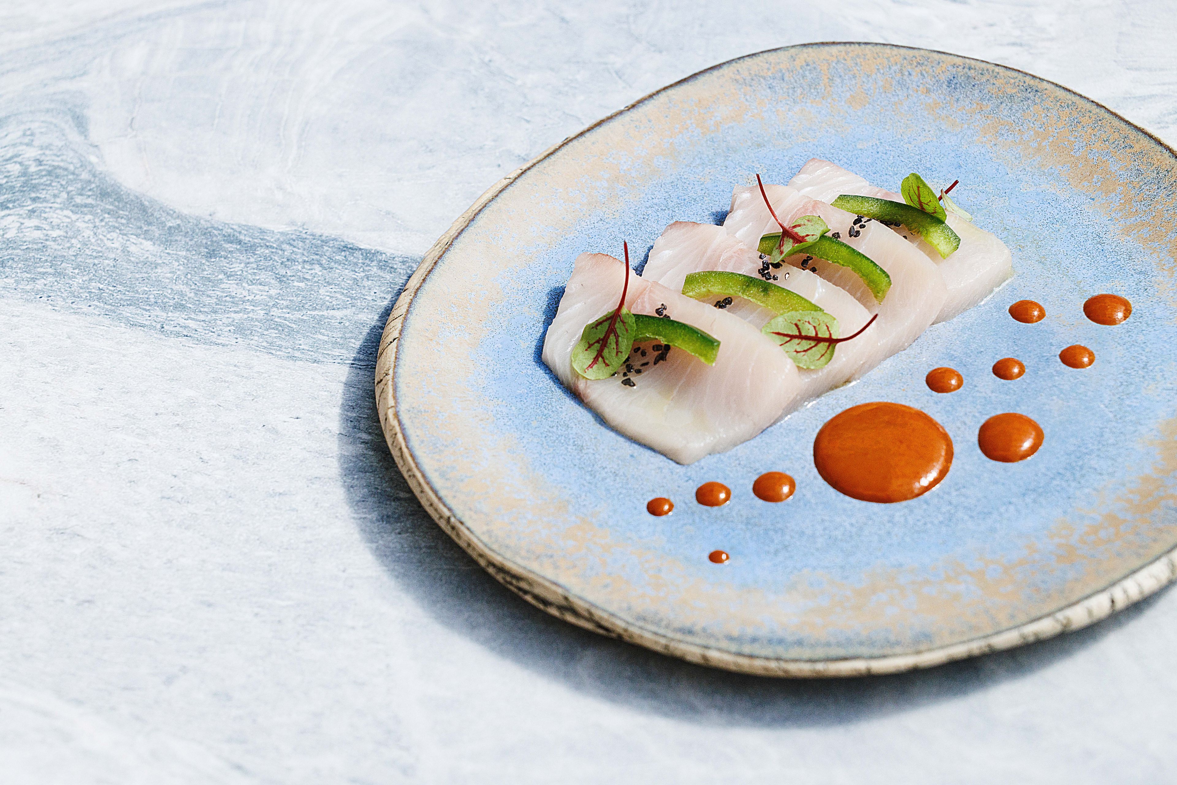 Explore SUSHISAMBA Los Angeles Menus, featuring Japanese, Brazilian and Peruvian cuisine including the pictured signature Yellowtail Tiradito.
