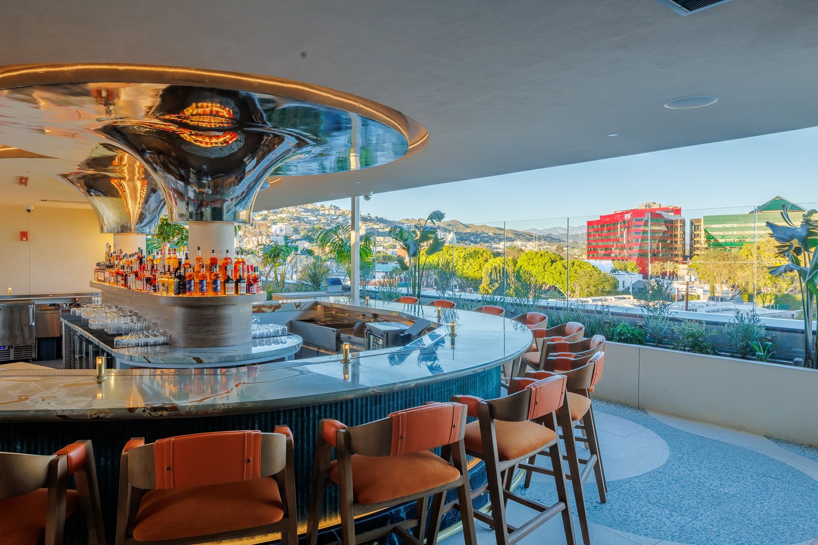 Explore what's on at SUSHISAMBA Los Angeles rooftop bar & restaurant with a view of the Hollywood Hills
