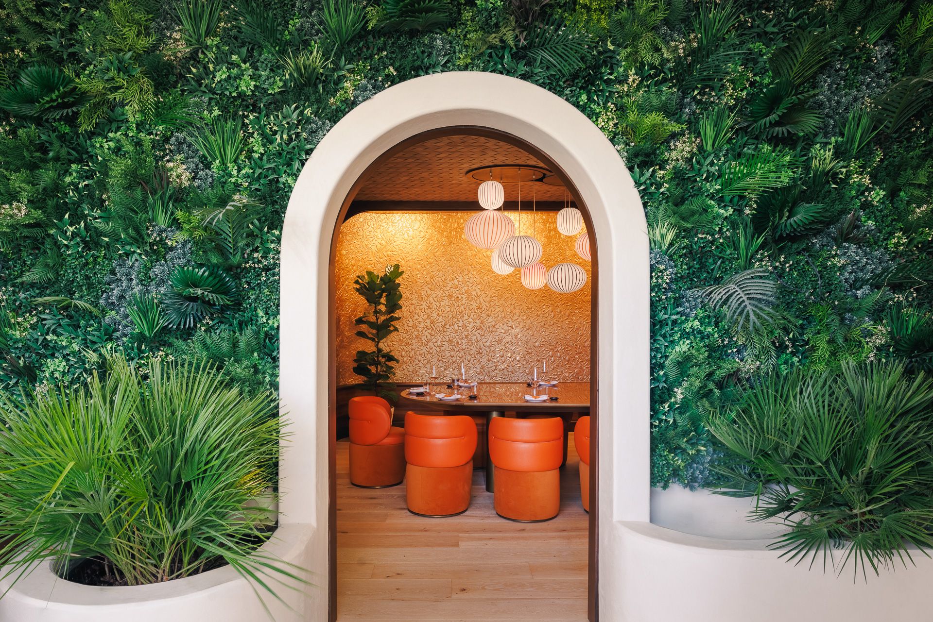 SUSHISAMBA Los Angeles Private Dining Room entrance