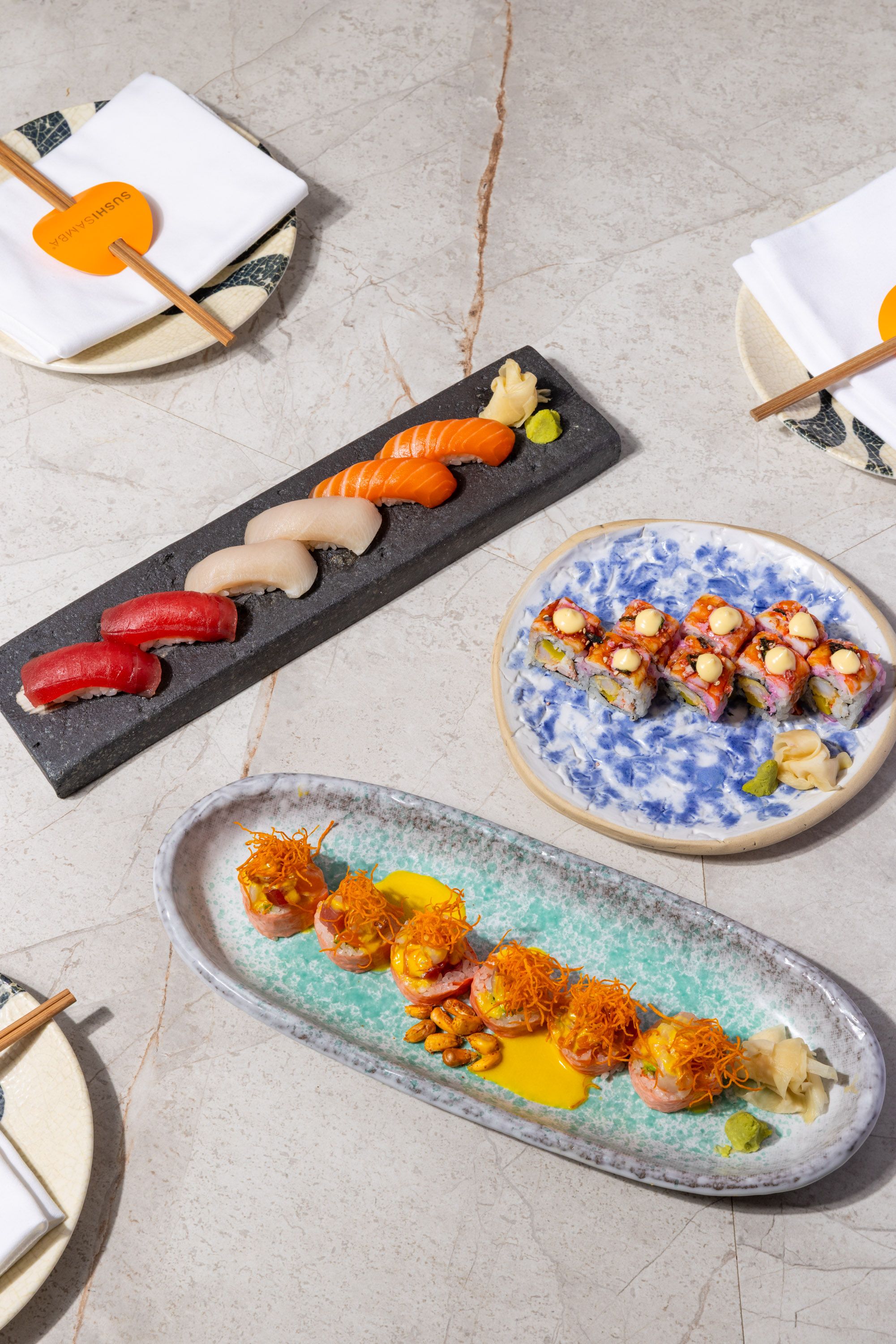 SUSHISAMBA Taste of Samba Menu Sushi & Nigiri course
