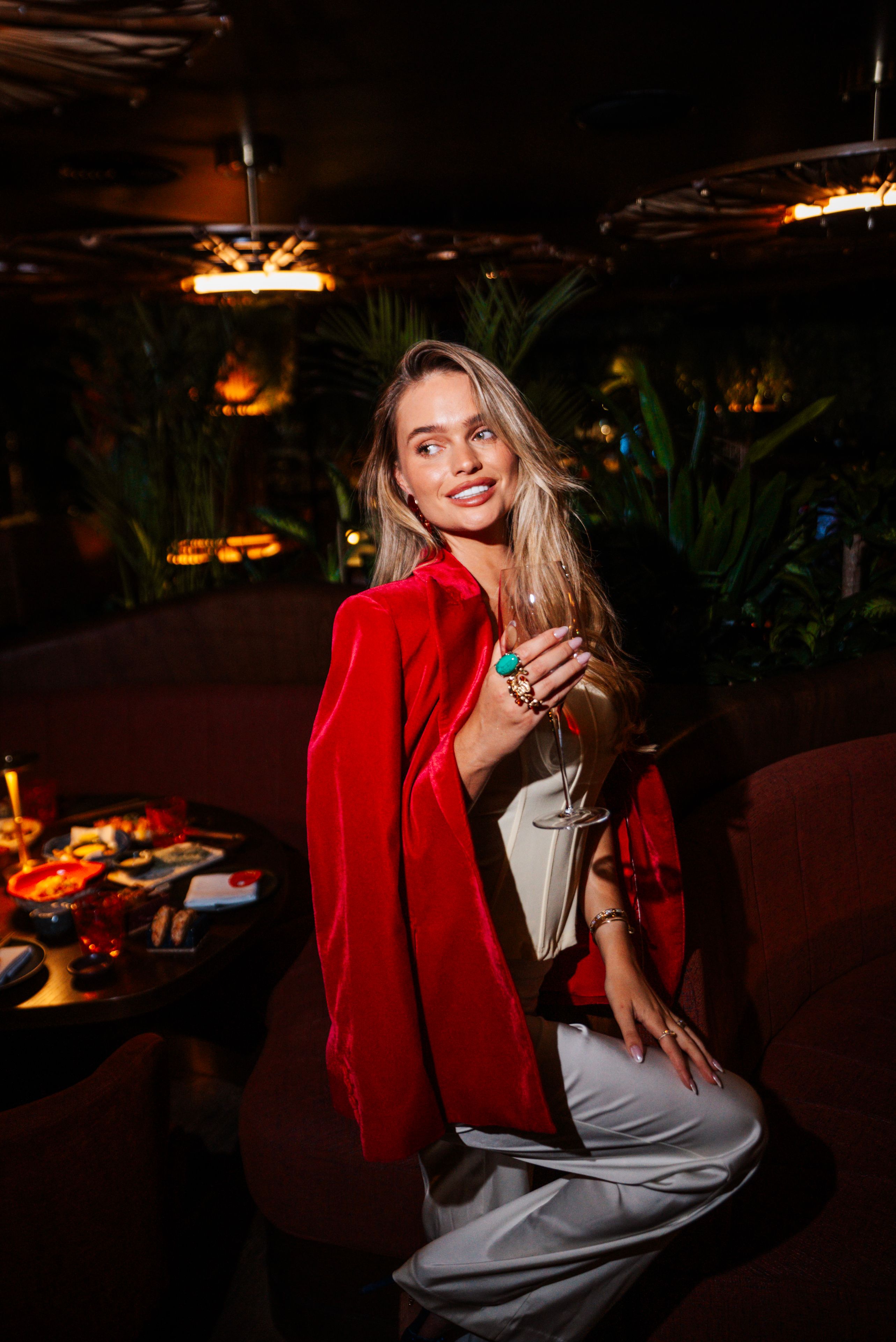 SUSHISAMBA Abu Dhabi guest enjoying a cocktail
