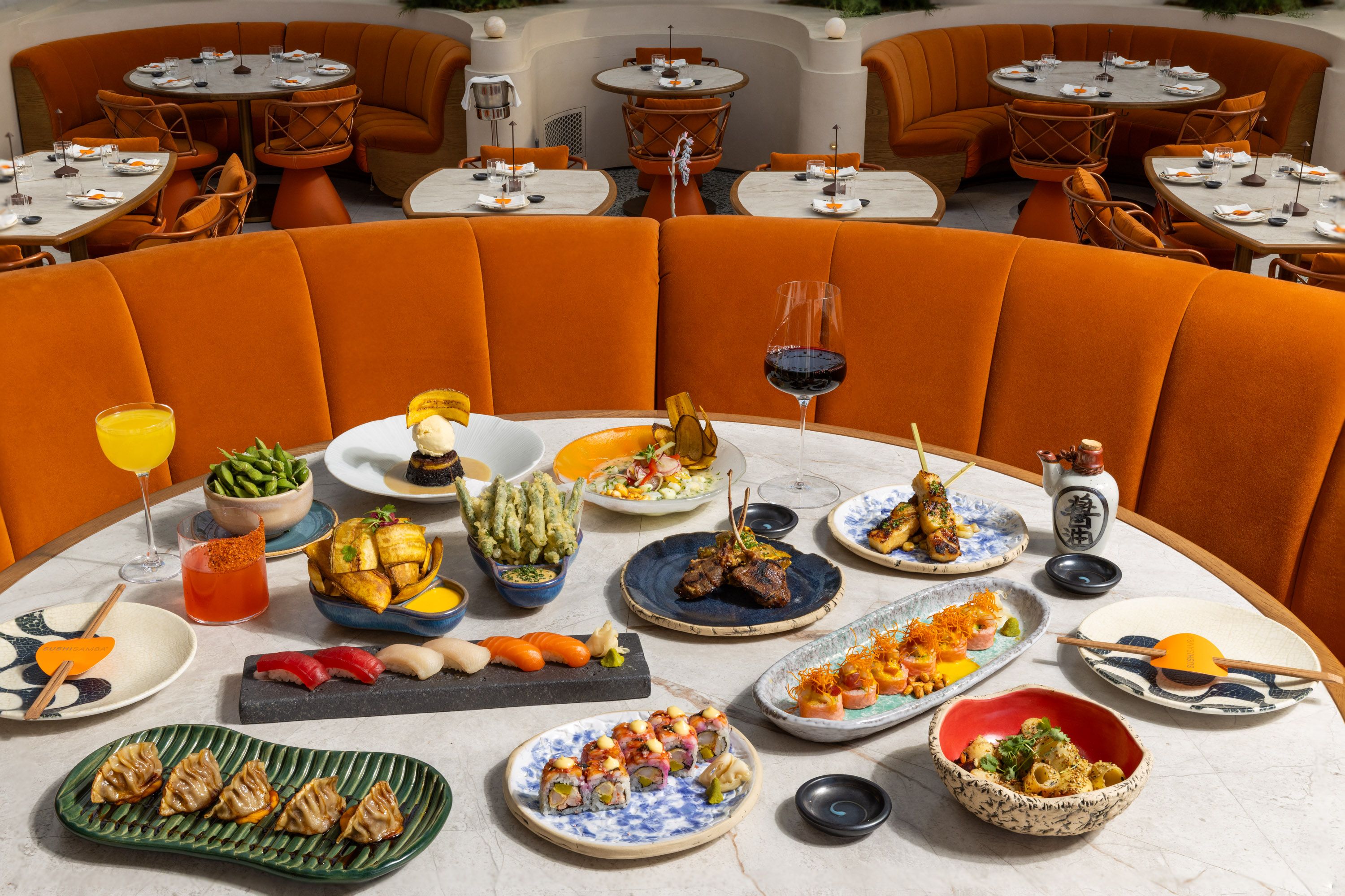 Experience Taste of Samba Menu at SUSHISAMBA Los Angeles featuring chef curated selection of our most beloved dishes.