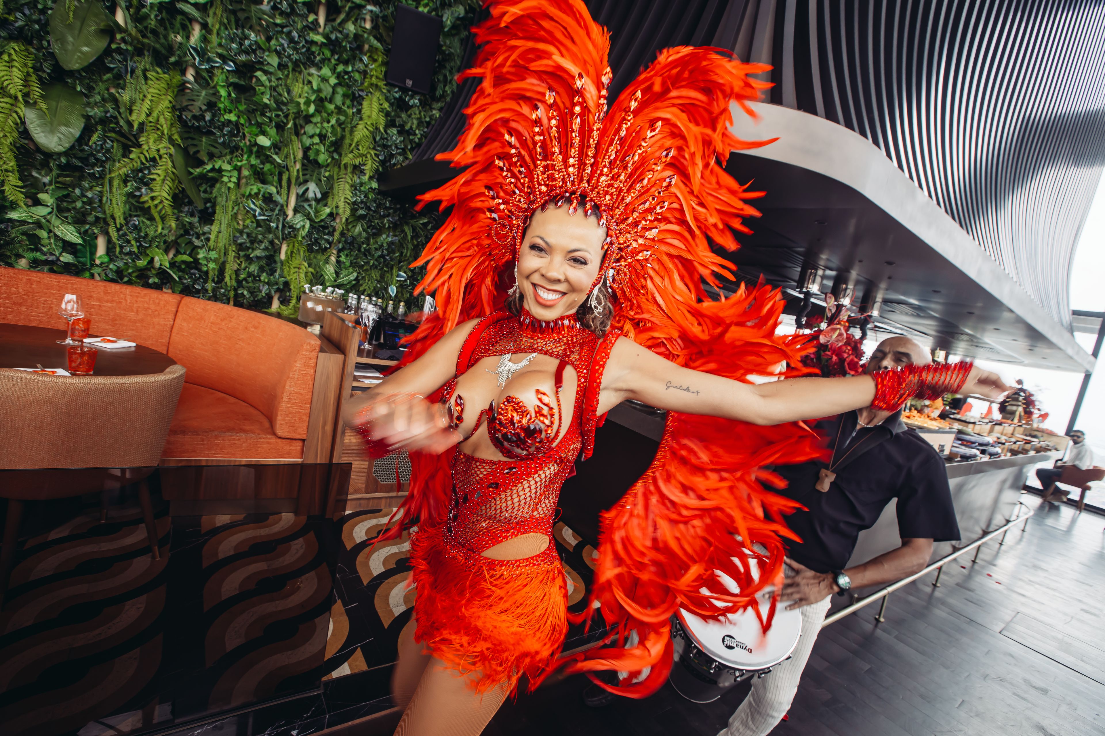SUSHISAMBA Singapore Samba dancer